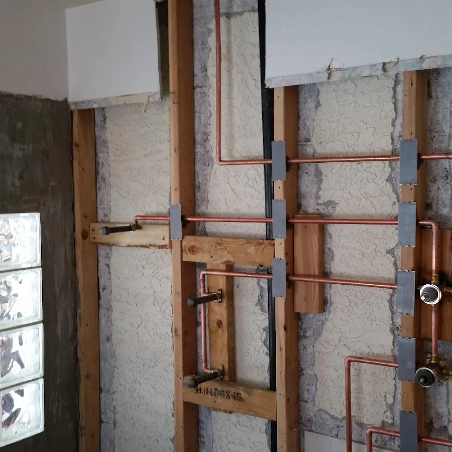 Copper pipe installation for Repiping in Matthews